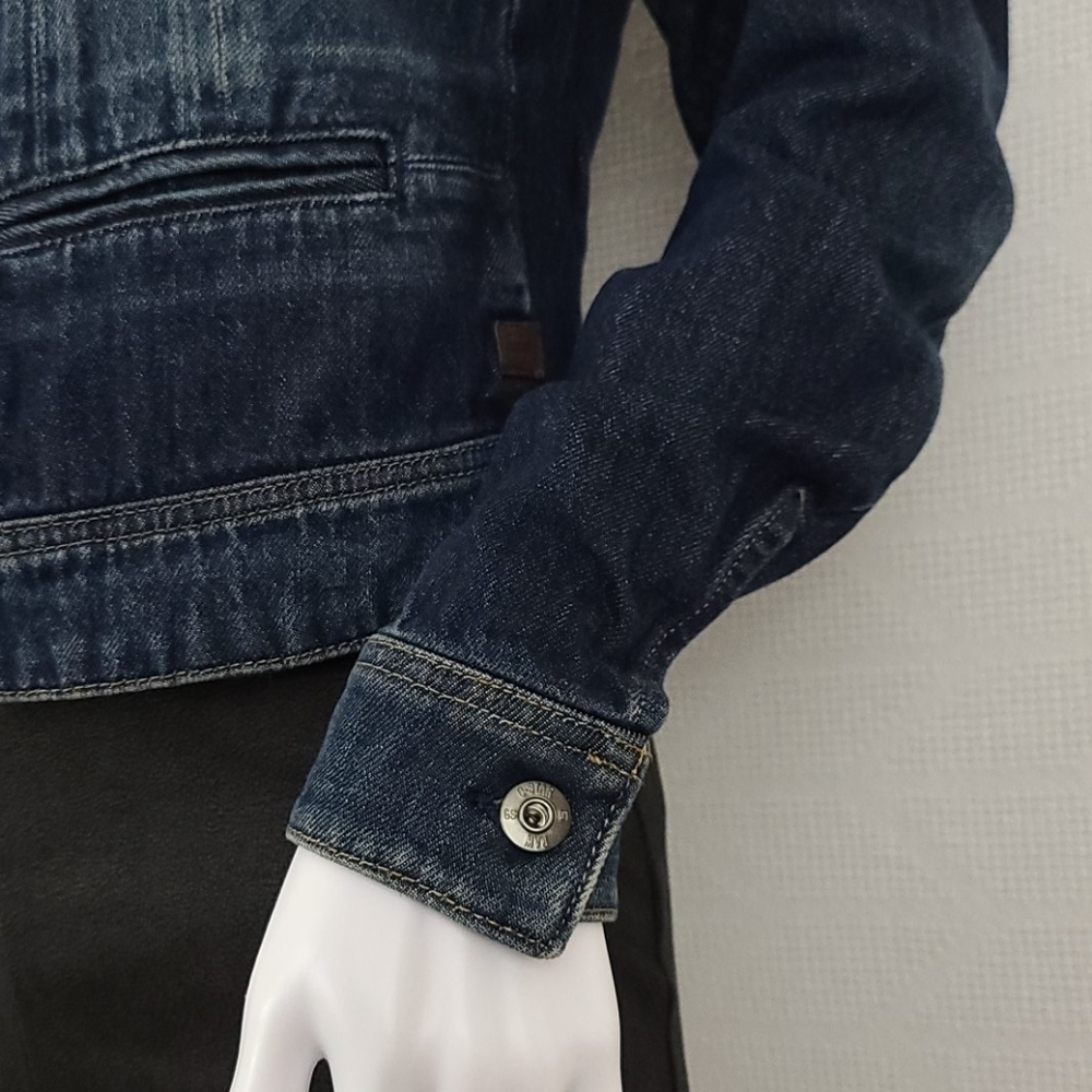 NWT G-Star Raw D-Staq Deconstructed Denim Jacket - Picture 10 of 16